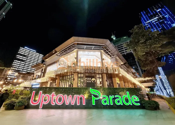 Chic Bgc Condo Across Uptown Mall #Ournw9B